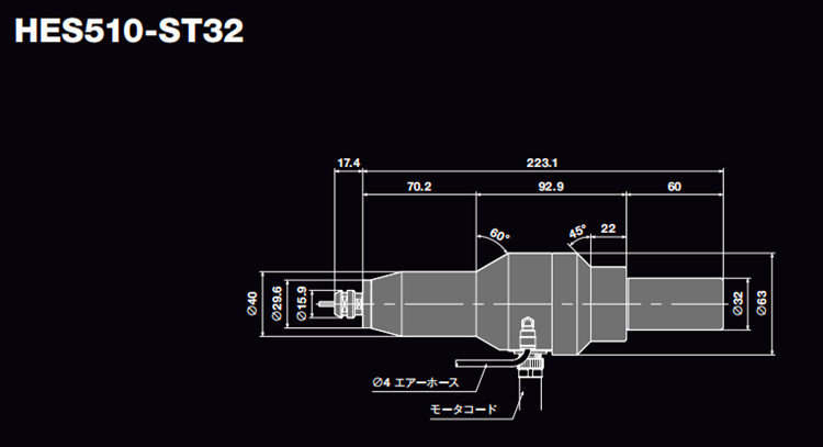 日本NAKANISHI<a href='/gaosuzhuzhou.htm' class='keys' title='點擊查看關(guān)于高速主軸的相關(guān)信息' target='_blank'>高速主軸</a>HES510ST32噴絲板主軸增速刀柄_副本.jpg